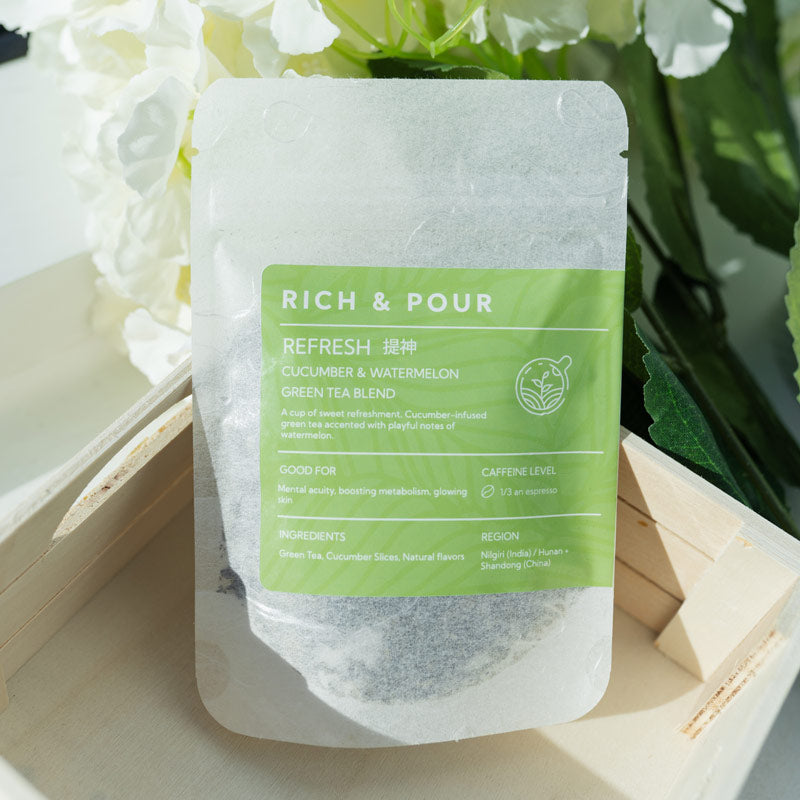 Refresh - Cucumber & Watermelon Green Tea Blend