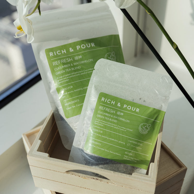 Refresh - Cucumber & Watermelon Green Tea Blend