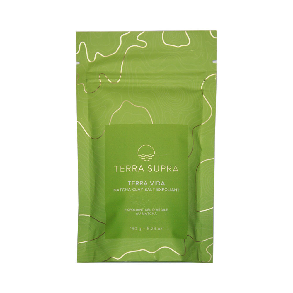 Terra Vida Matcha Clay Salt Exfoliant - 150g