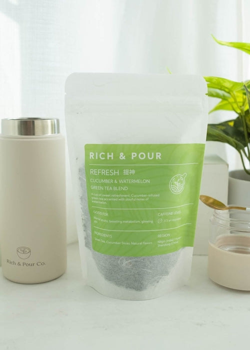 Refresh - Cucumber & Watermelon Green Tea Blend